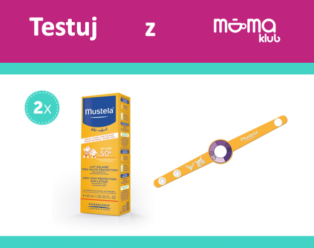 Testuj kosmetyki Mustela Sun z mamaklub.pl