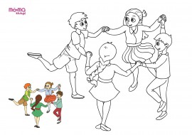 W przedszkolu - taniec